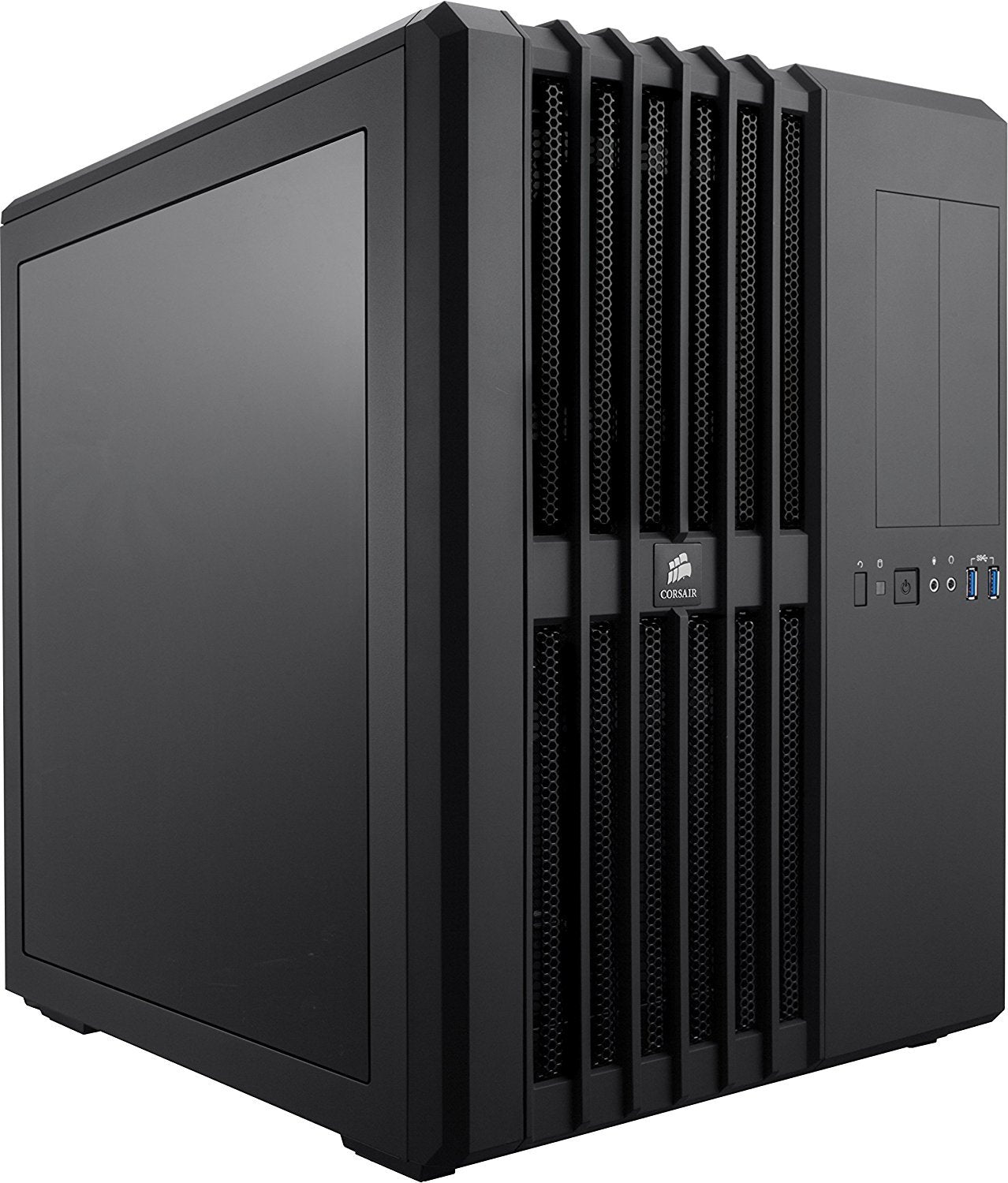 CORSAIR AIR 540 CUBE (With Transparent Side Panel Window) Desktop Computer/PC Cabinet