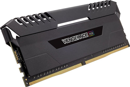 CORSAIR 16GB (2X8) DDR4 RGB (3200MHz) RAM for Desktop Computer/PC
