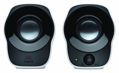 LOGITECH Z120 Stereo Speaker (Black and White)