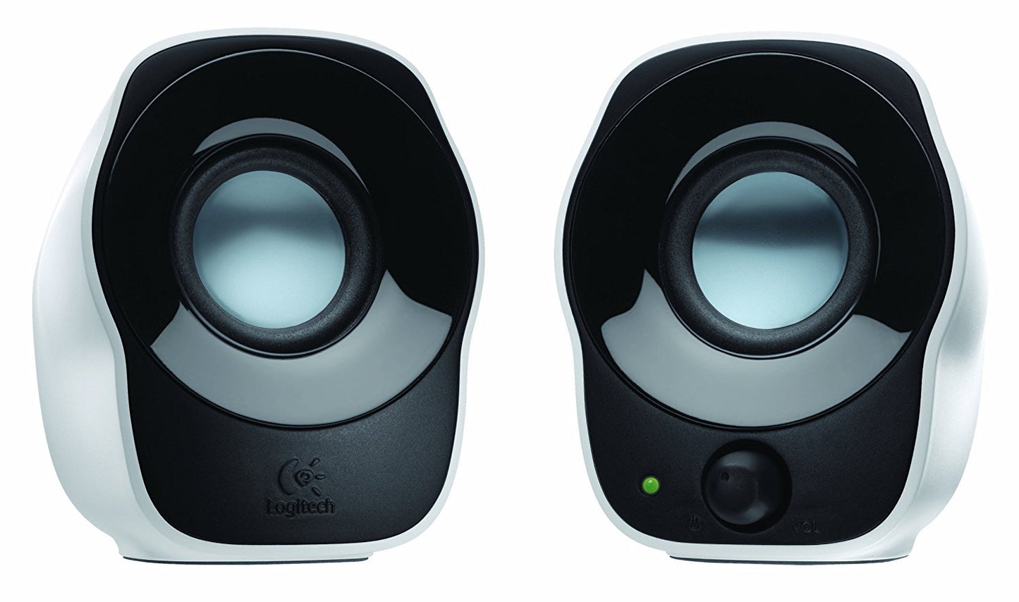 LOGITECH Z120 Stereo Speaker (Black and White)