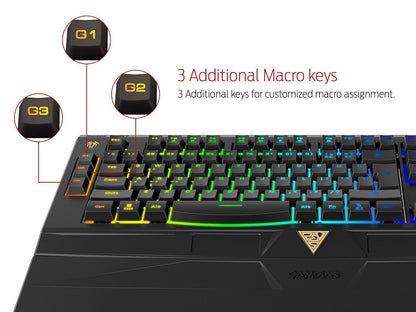 GAMDIAS GAMING (GKC 6011) KEYBOARD