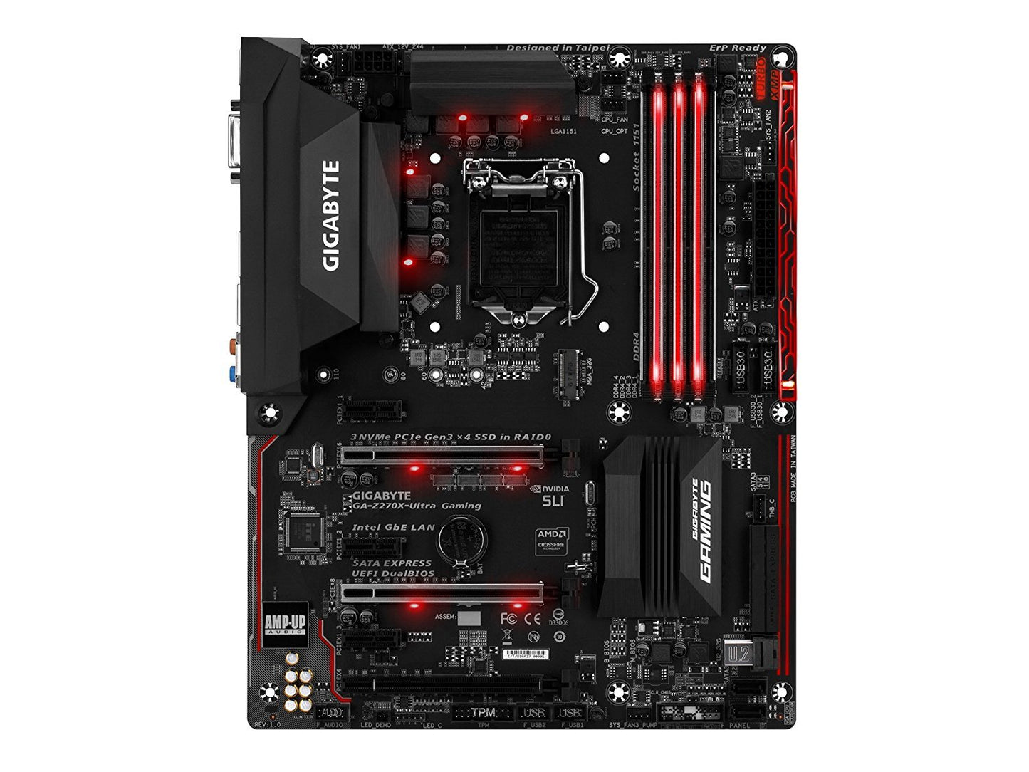 GIGABYTE Z270X-Ultra Gaming Intel Compatible Motherboard for Desktop Computer/PC