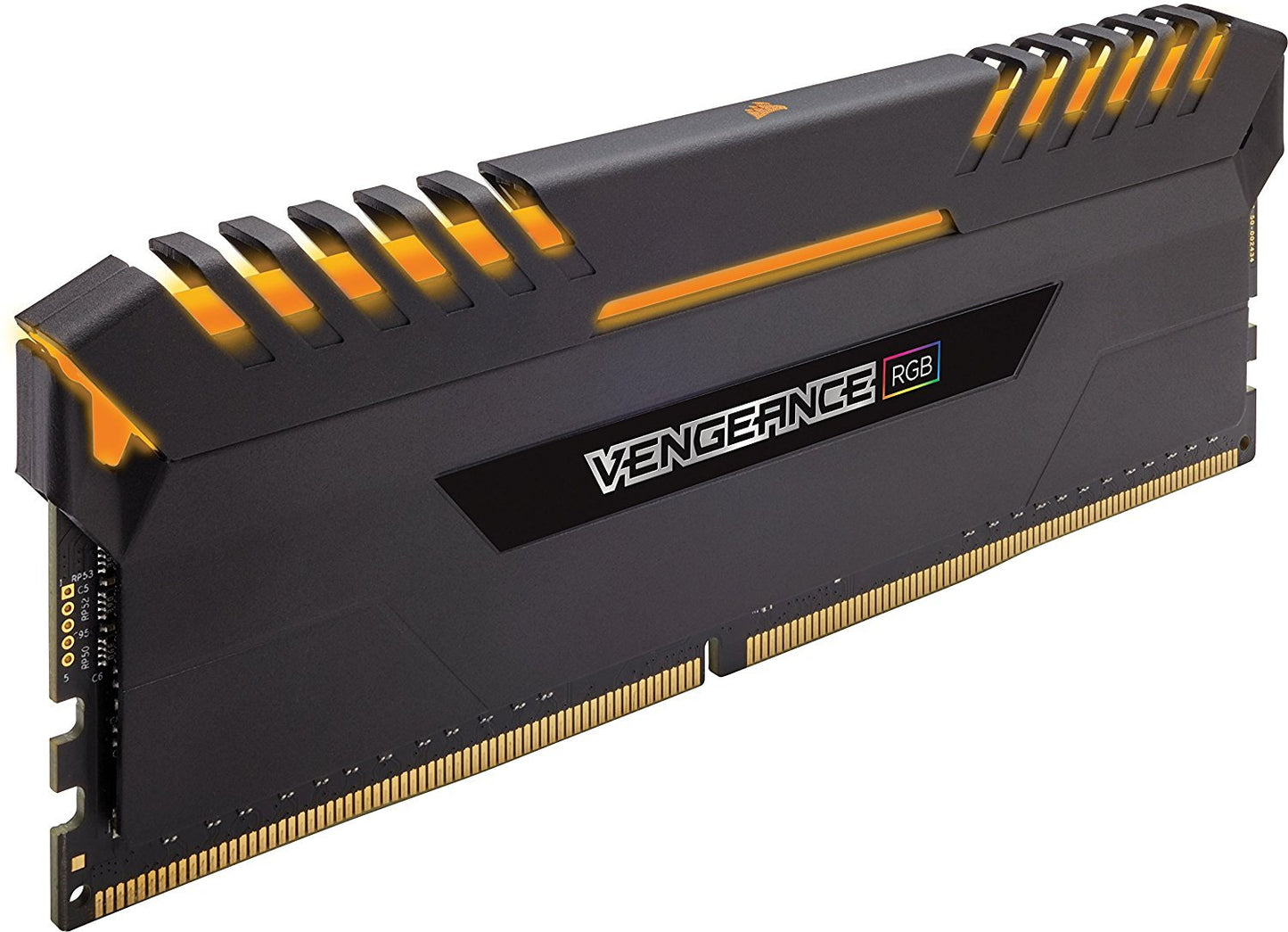 CORSAIR 16GB (2X8) DDR4 RGB (3200MHz) RAM for Desktop Computer/PC