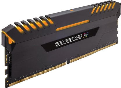 CORSAIR 16GB (2X8) DDR4 RGB (3200MHz) RAM for Desktop Computer/PC