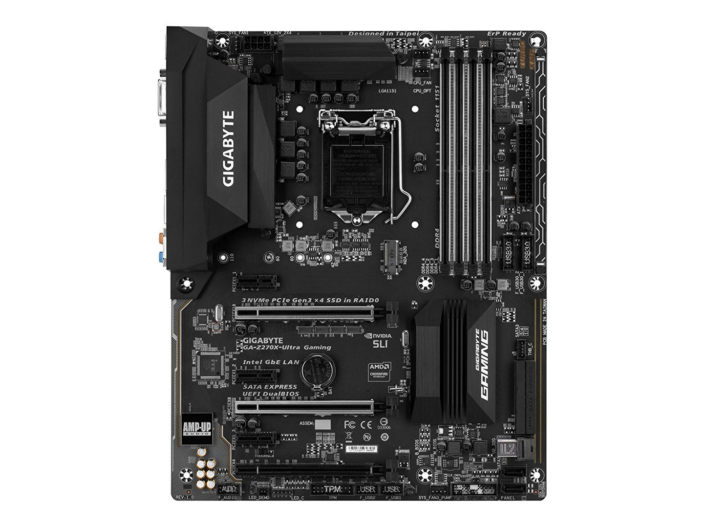 GIGABYTE Z270X-Ultra Gaming Intel Compatible Motherboard for Desktop Computer/PC