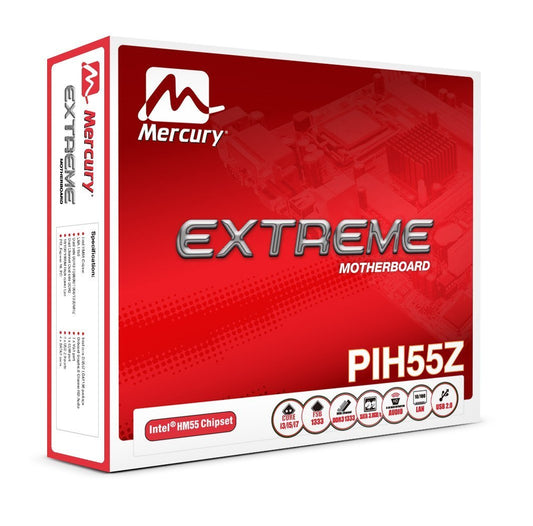 MERCURY PIH55Z (1156) Intel Compatible Motherboard for Desktop Computer/PC