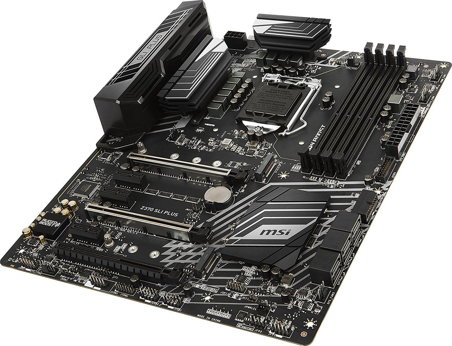 MSI Z370 SLI PLUS Intel Compatible Motherboard for Desktop Computer/PC