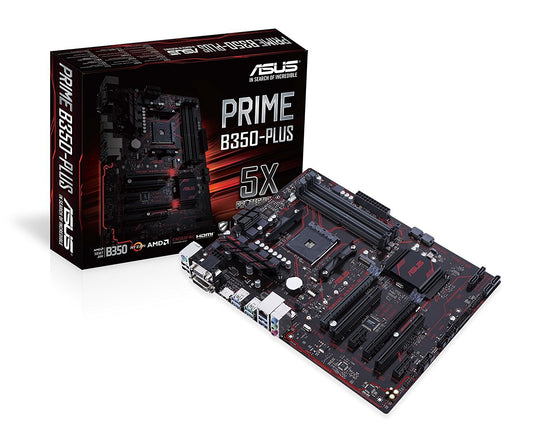 ASUS B350-PLUS  Compatible Motherboard for Desktop Computer/PC