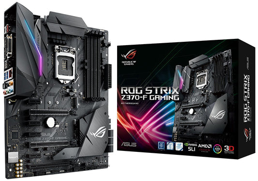 ASUS ROG STRIX Z370-F GAMING Intel Compatible Motherboard for Desktop Computer/PC