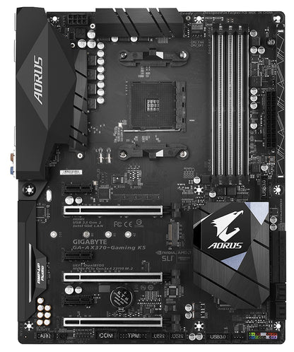 GIGABYTE AX 370-GAMING K5 AMD Compatible Motherboard for Desktop Computer/PC