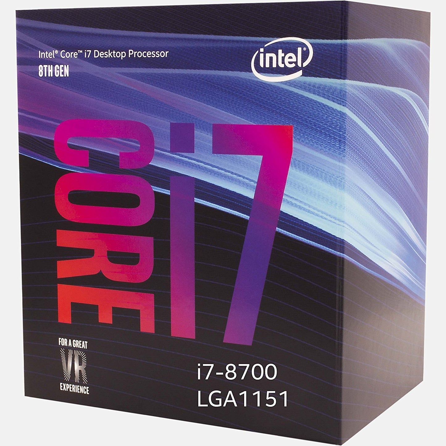 INTEL I-7 (8700) 8th Generation (1151) Desktop Computer Processor