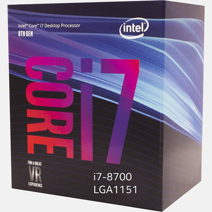 INTEL I-7 (8700) 8th Generation (1151) Desktop Computer Processor