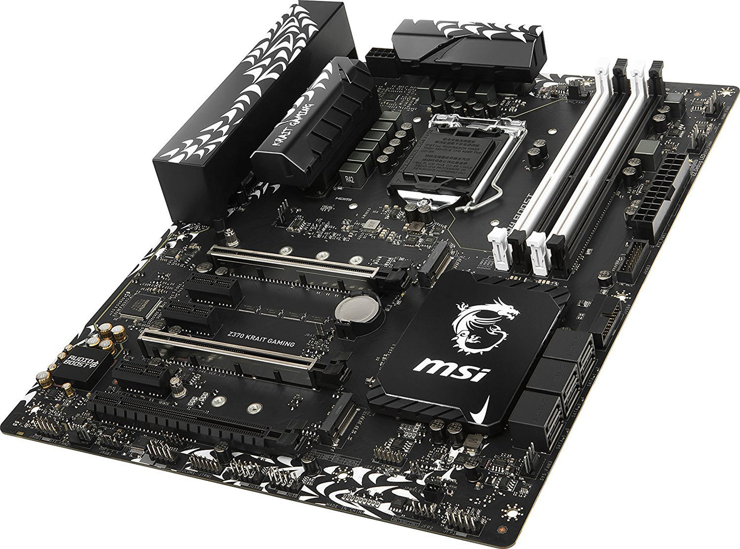 MSI Z370 KRAIT GAMING Intel Compatible Motherboard for Desktop Computer/PC