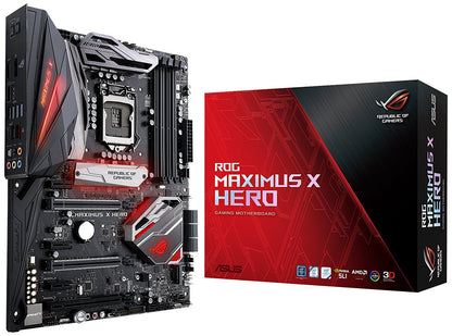 ASUS ROG MAXIMUS X HERO Intel Compatible Motherboard for Desktop Computer/PC