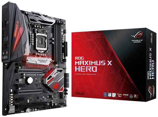 ASUS ROG MAXIMUS X HERO Intel Compatible Motherboard for Desktop Computer/PC