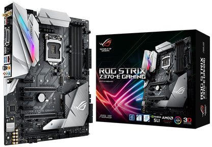 ASUS ROG STRIX Z370-E GAMING  Intel Compatible Motherboard for Desktop Computer/PC