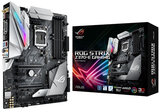 ASUS ROG STRIX Z370-E GAMING  Intel Compatible Motherboard for Desktop Computer/PC