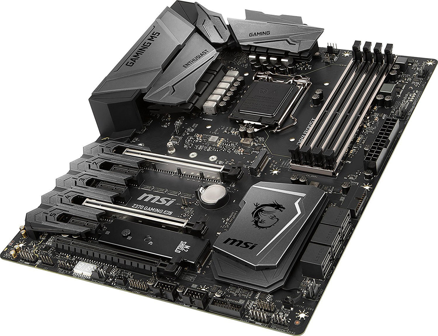 MSI Z370 GAMING M5 Intel Compatible Motherboard for Desktop Computer/PC
