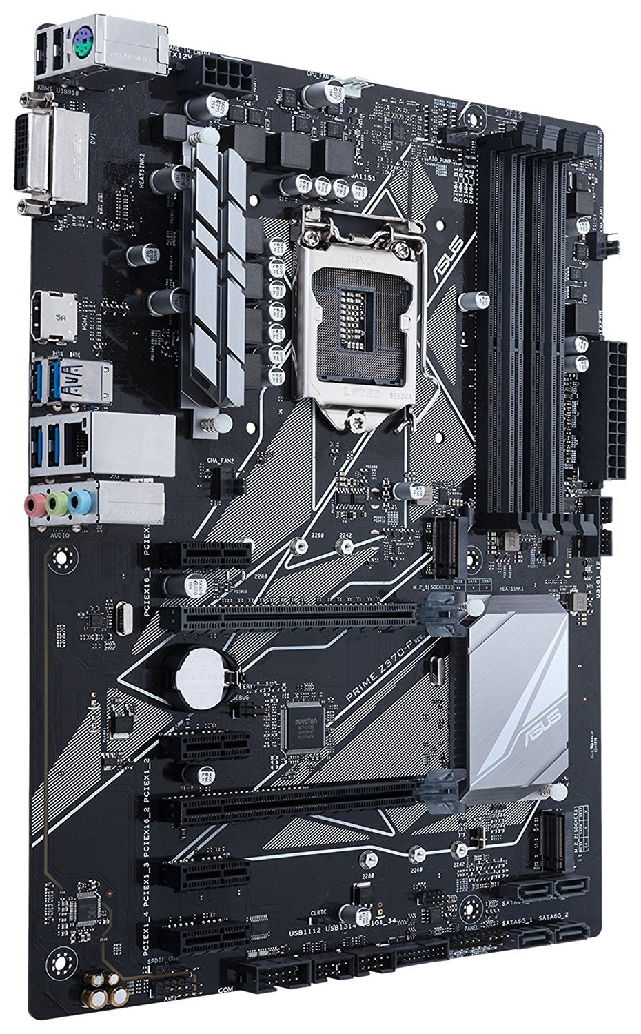 ASUS PRIME Z370-P LGA1151 Intel Compatible Motherboard for Desktop Computer/PC