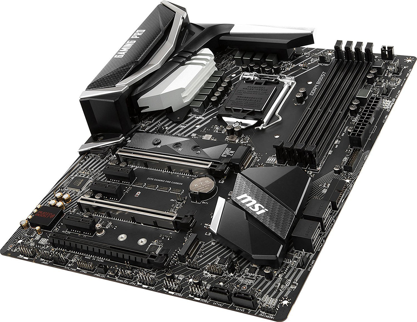 MSI Z370 Gaming PRO CARBON Intel Compatible Motherboard for Desktop Computer/PC