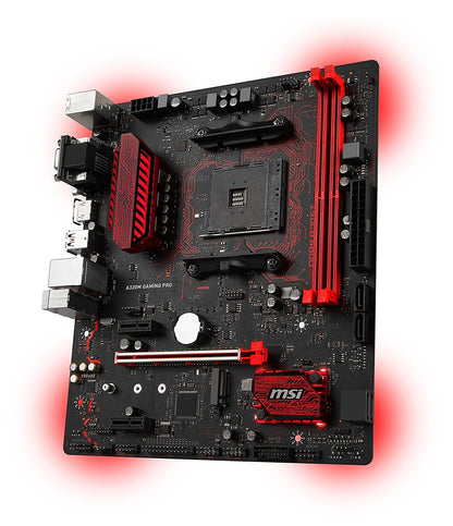 MSI A320M GAMING PRO AMD Compatible Motherboard for Desktop Computer/PC