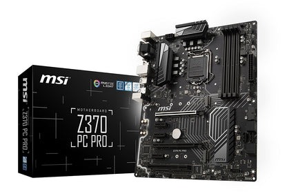 MSI Z370 PC PRO Intel Compatible Motherboard for Desktop Computer/PC