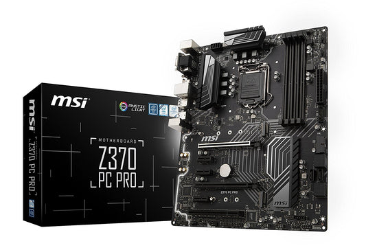 MSI Z370 PC PRO Intel Compatible Motherboard for Desktop Computer/PC