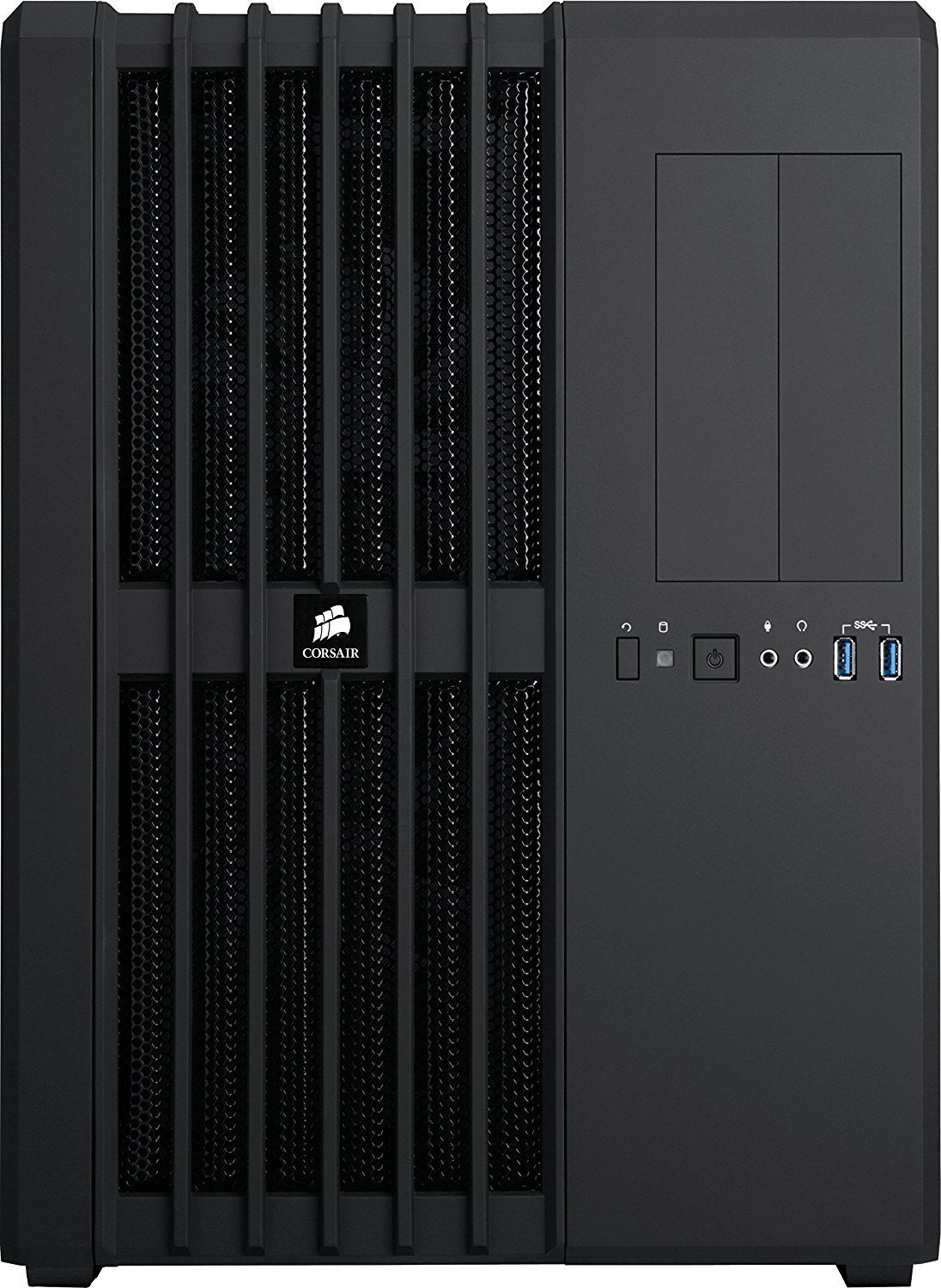CORSAIR AIR 540 CUBE (With Transparent Side Panel Window) Desktop Computer/PC Cabinet