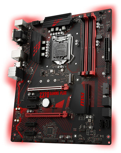MSI Z370 GAMING PLUS Intel Compatible Motherboard for Desktop Computer/PC