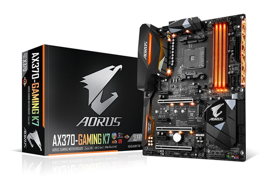GIGABYTE AX370 GAMING K7 Compatible Motherboard for Desktop Computer/PC