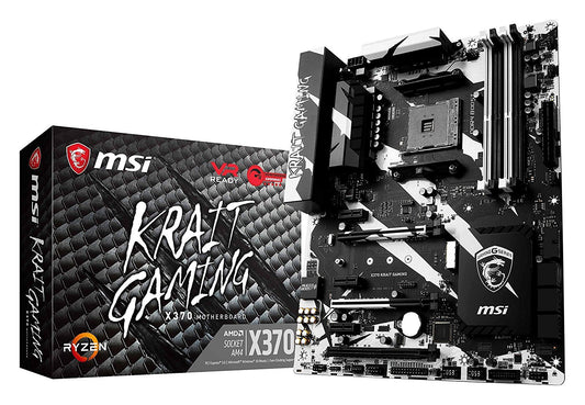 MSI X370 Krait Socket AM4 ATX Compatible Motherboard for Desktop Computer/PC