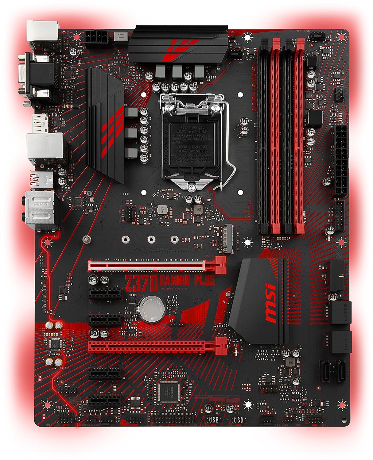MSI Z370 GAMING PLUS Intel Compatible Motherboard for Desktop Computer/PC