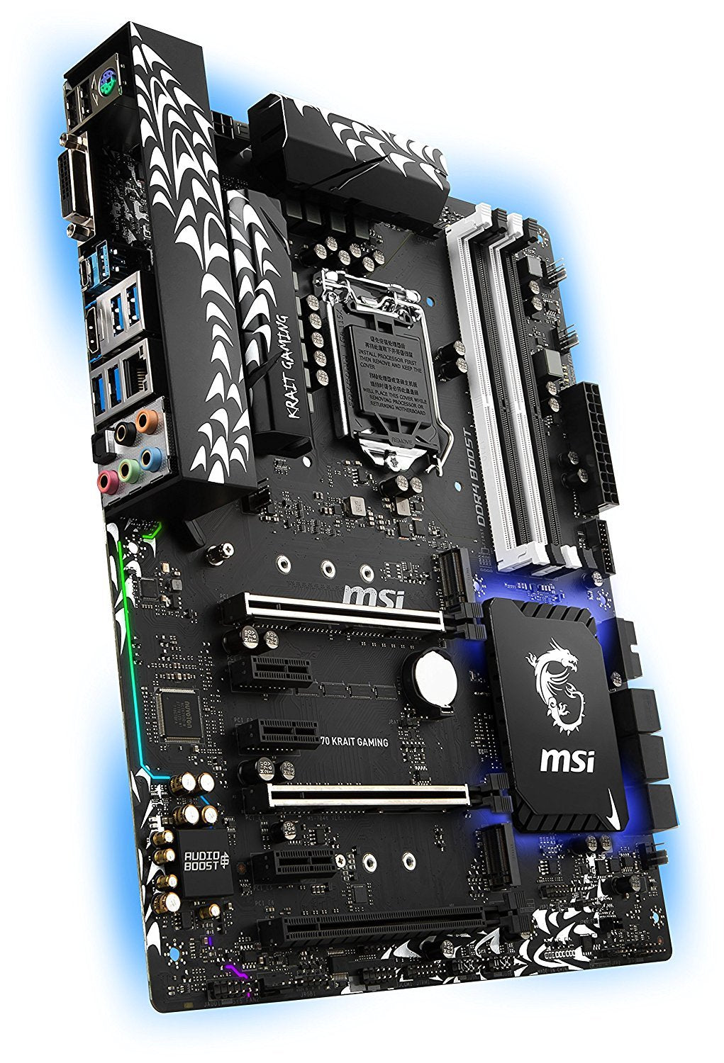 MSI Z370 KRAIT GAMING Intel Compatible Motherboard for Desktop Computer/PC