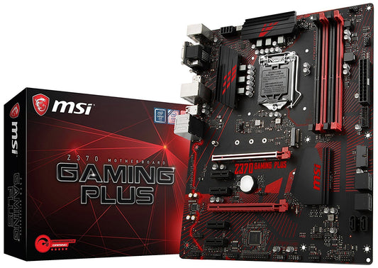 MSI Z370 GAMING PLUS Intel Compatible Motherboard for Desktop Computer/PC