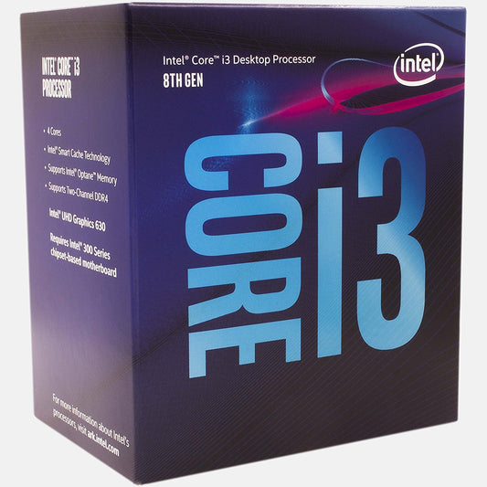 INTEL I-3 (8100) 8th (1151) Desktop Computer Processor
