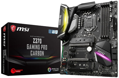 MSI Z370 Gaming PRO CARBON Intel Compatible Motherboard for Desktop Computer/PC