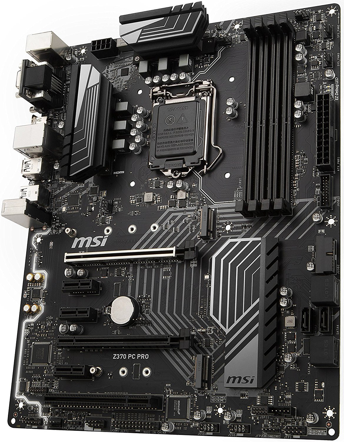 MSI Z370 PC PRO Intel Compatible Motherboard for Desktop Computer/PC
