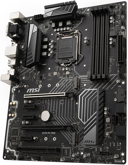 MSI Z370 PC PRO Intel Compatible Motherboard for Desktop Computer/PC
