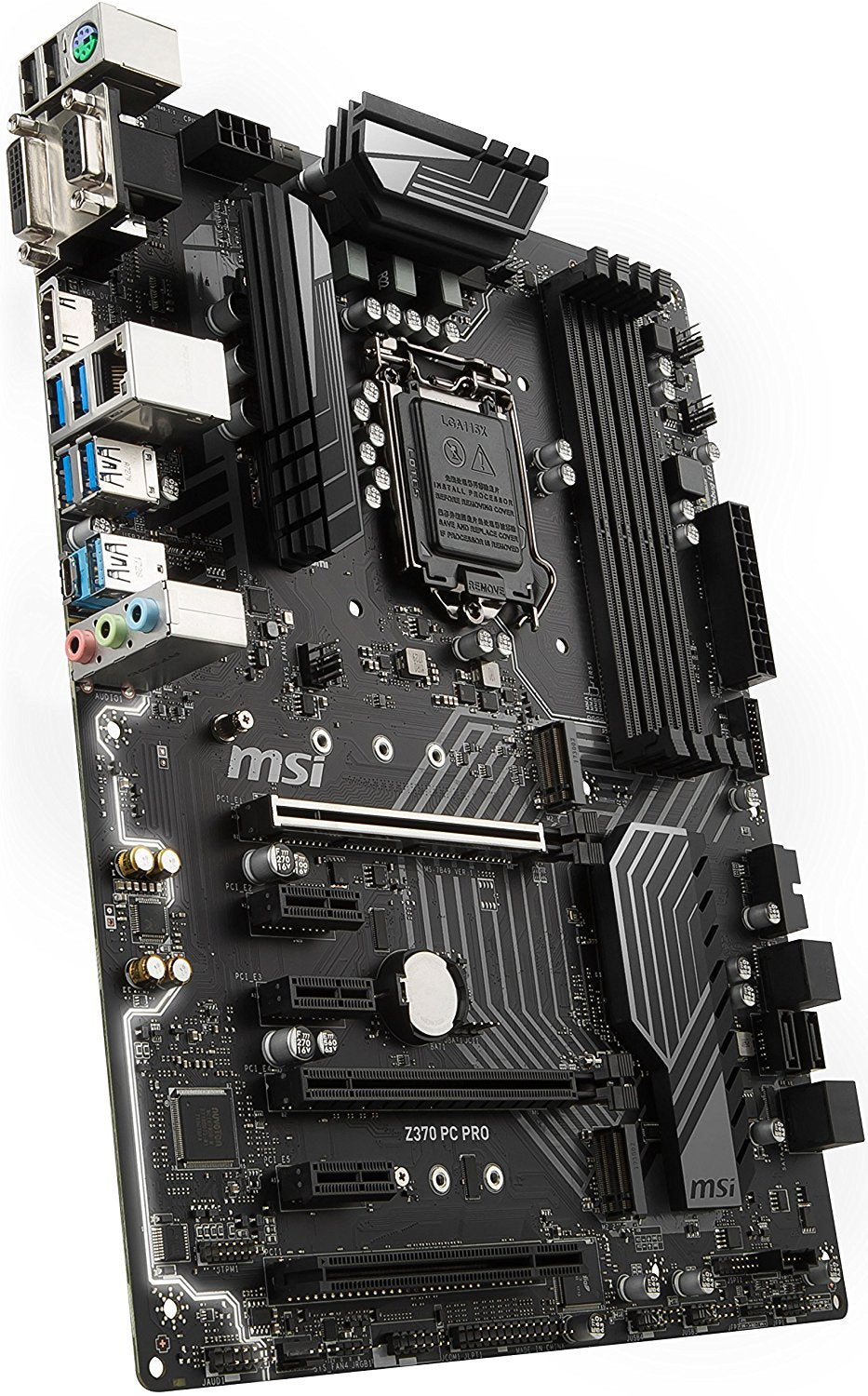MSI Z370 PC PRO Intel Compatible Motherboard for Desktop Computer/PC