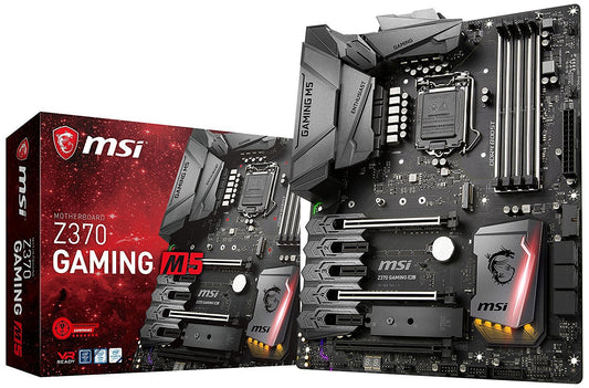 MSI Z370 GAMING M5 Intel Compatible Motherboard for Desktop Computer/PC