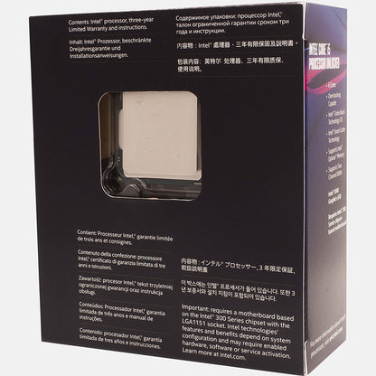 INTEL i5 (8600K) 8th Generation (1151) Desktop Computer Processor with Unlocked Core Clock Multiplier for Overclocking