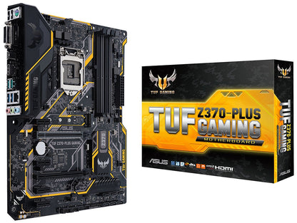 ASUS Z370 PLUS GAMING Intel Compatible Motherboard for Desktop Computer/PC