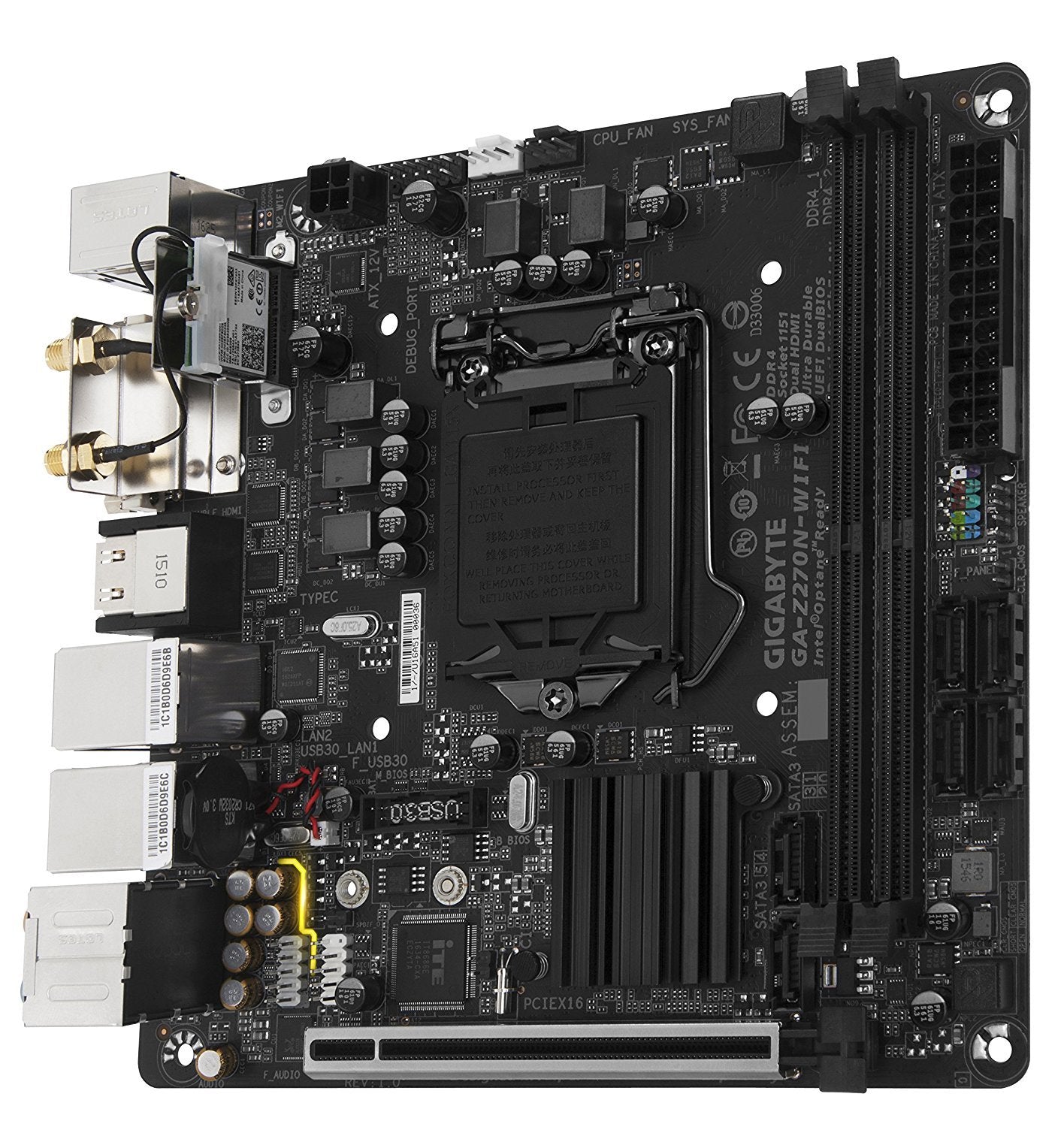 GIGABYTE Z270N-WIFI Intel Compatible Motherboard for Desktop Computer/PC