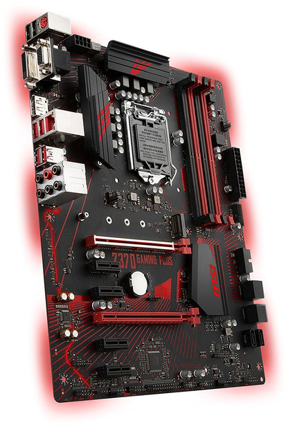 MSI Z370 GAMING PLUS Intel Compatible Motherboard for Desktop Computer/PC