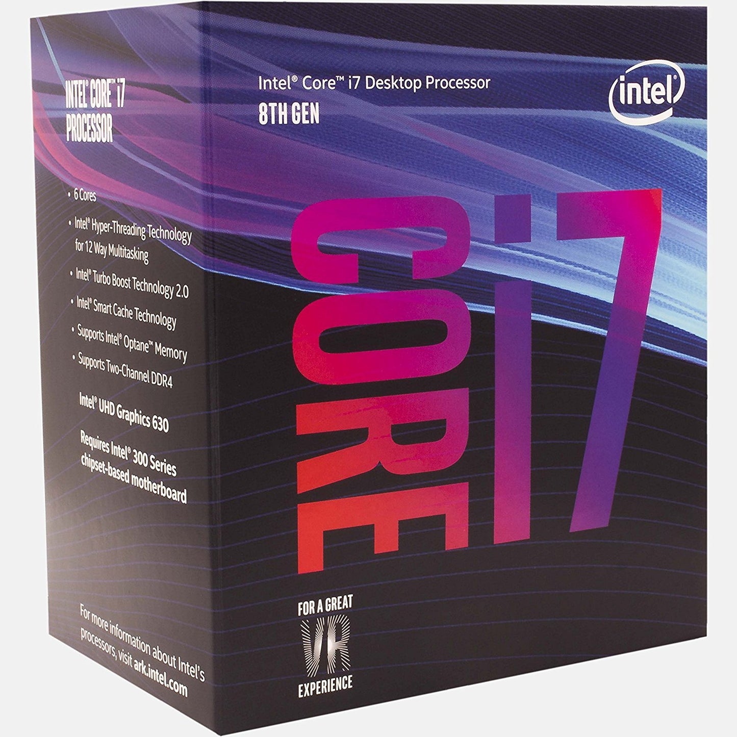 INTEL I-7 (8700) 8th Generation (1151) Desktop Computer Processor