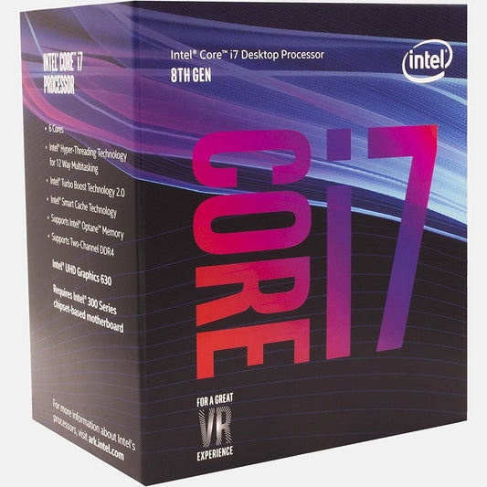 INTEL I-7 (8700) 8th Generation (1151) Desktop Computer Processor