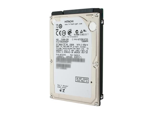 HITACHI 250GB Internal Hard Disk for Laptop