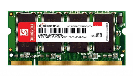 SIMMTRONICS 512MB DDR1 RAM for Desktop Computer/PC