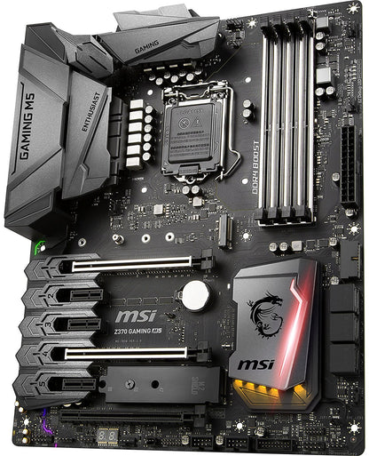 MSI Z370 GAMING M5 Intel Compatible Motherboard for Desktop Computer/PC