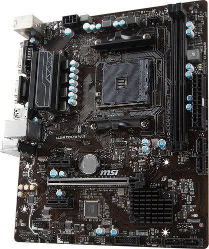 MSI A320M PRO-VD PLUS Compatible Motherboard for Desktop Computer/PC